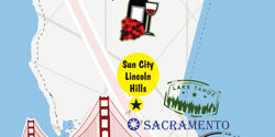 Location of Sun City Lincoln Hills