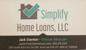 Business card of Simplify Home Loans, LLC