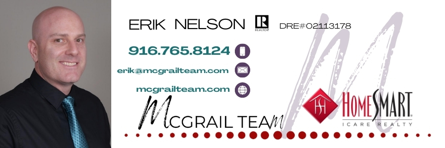 Business card of McGrail Team’s Erik Nelson
